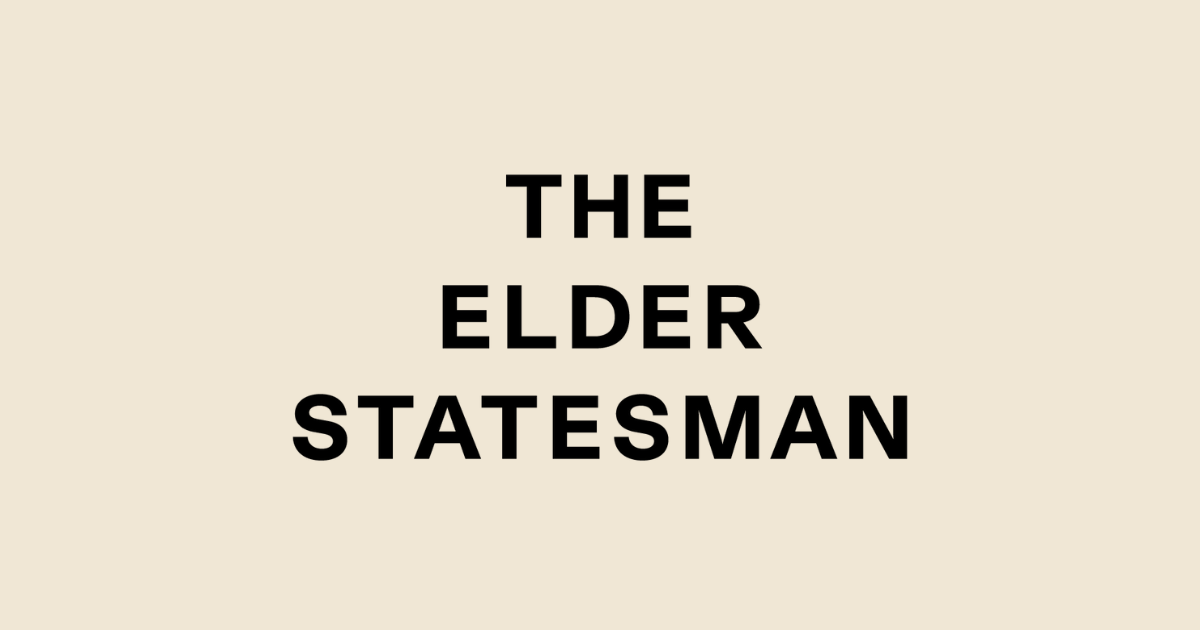 The Elder Statesman | Official Online Store