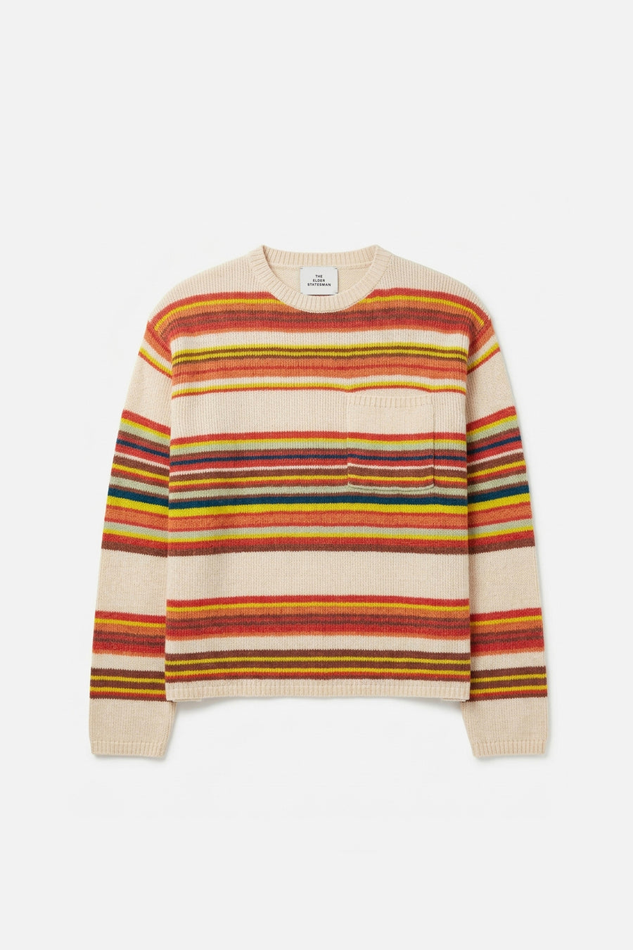 Stripe Pocket Crew