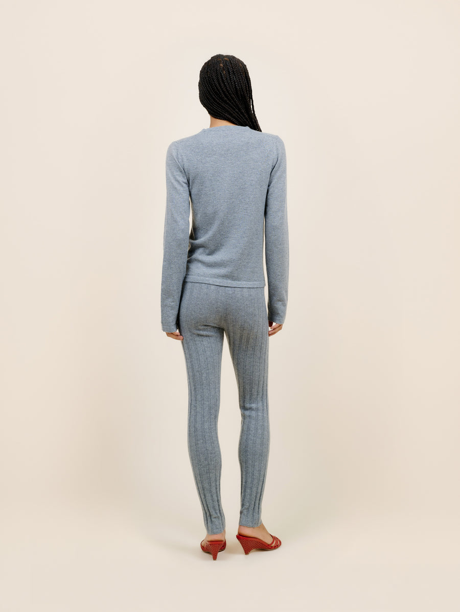 Rib Knit Women's Legging