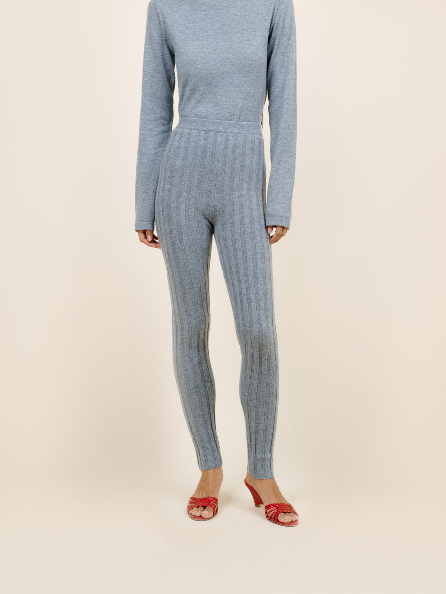 Rib Knit Women's Legging