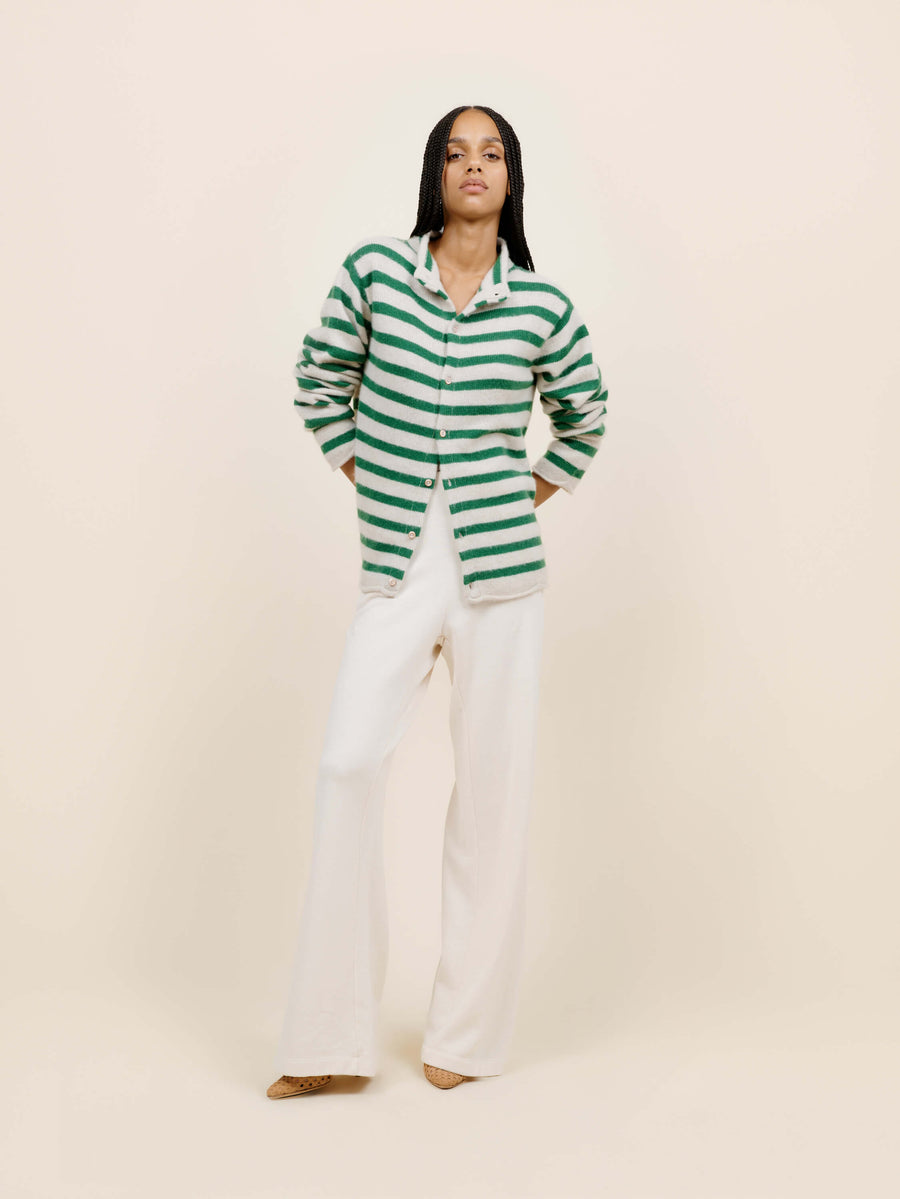 Cousteau Stripe Cardigan