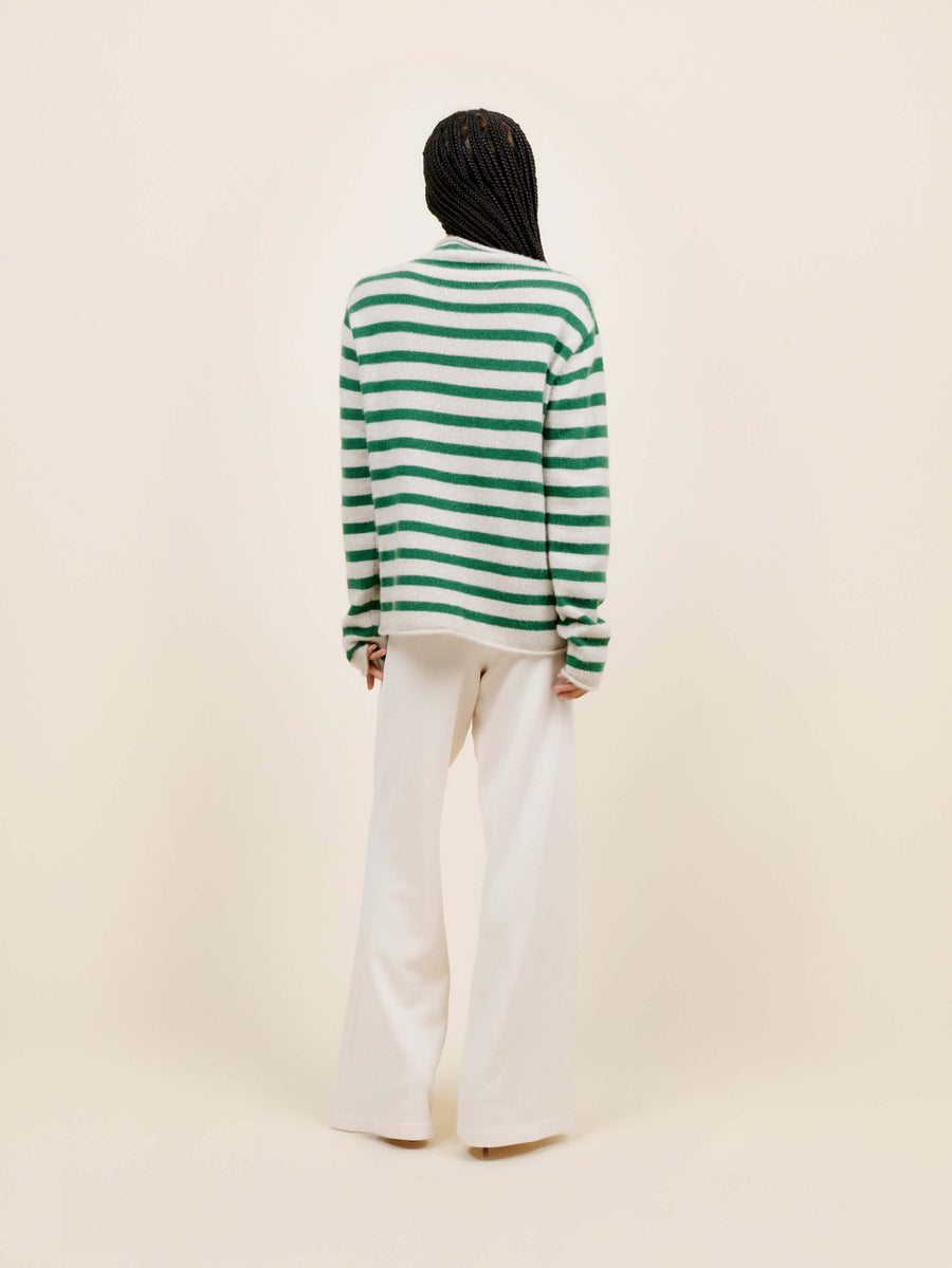 Cousteau Stripe Cardigan