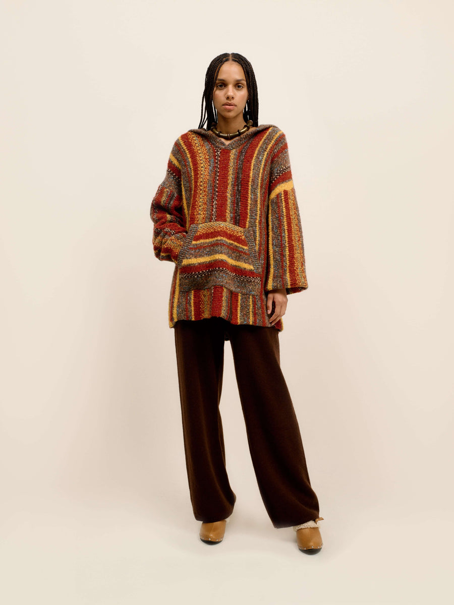 Cabin Stripe Baja Hoodie