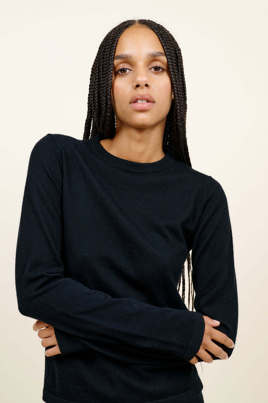 Jersey Knit Women's Long Sleeve Top