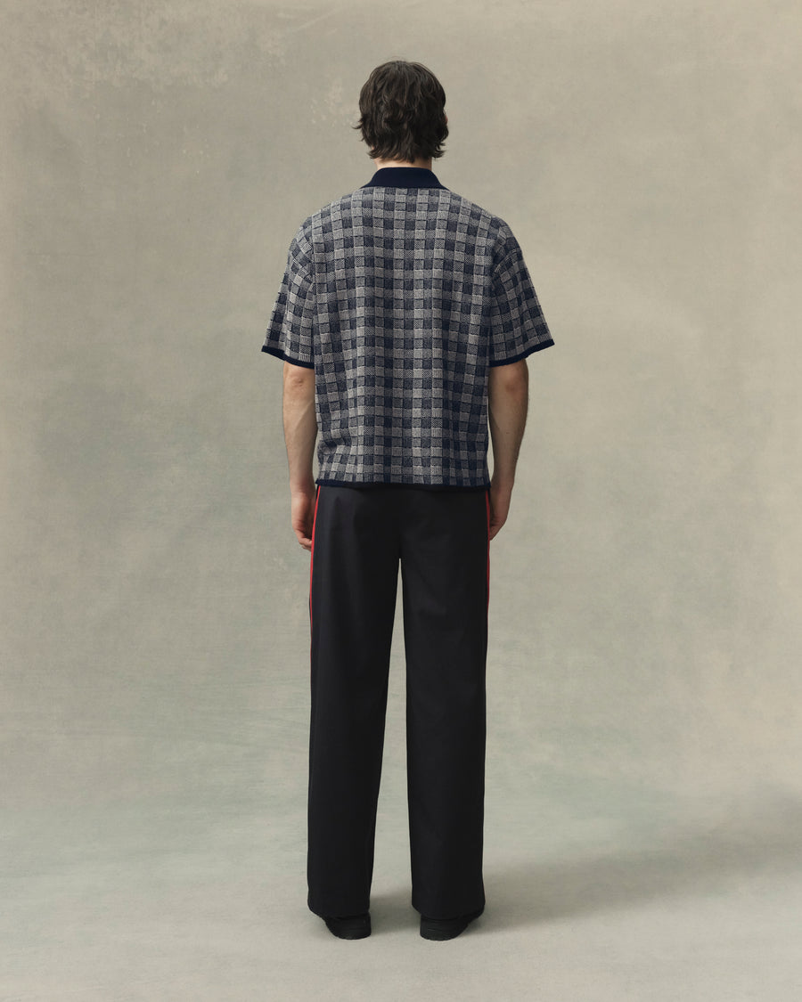 Superlight Plaid Short Sleeve Polo