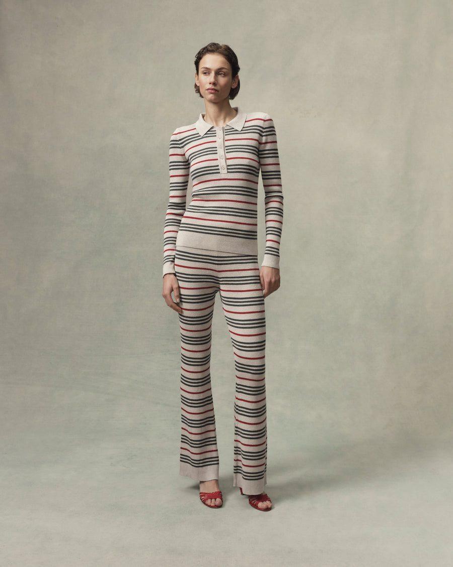 Libeccio Stripe Polo