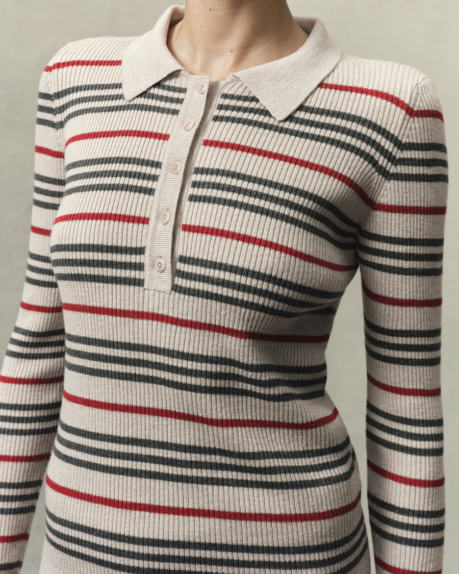 Libeccio Stripe Polo