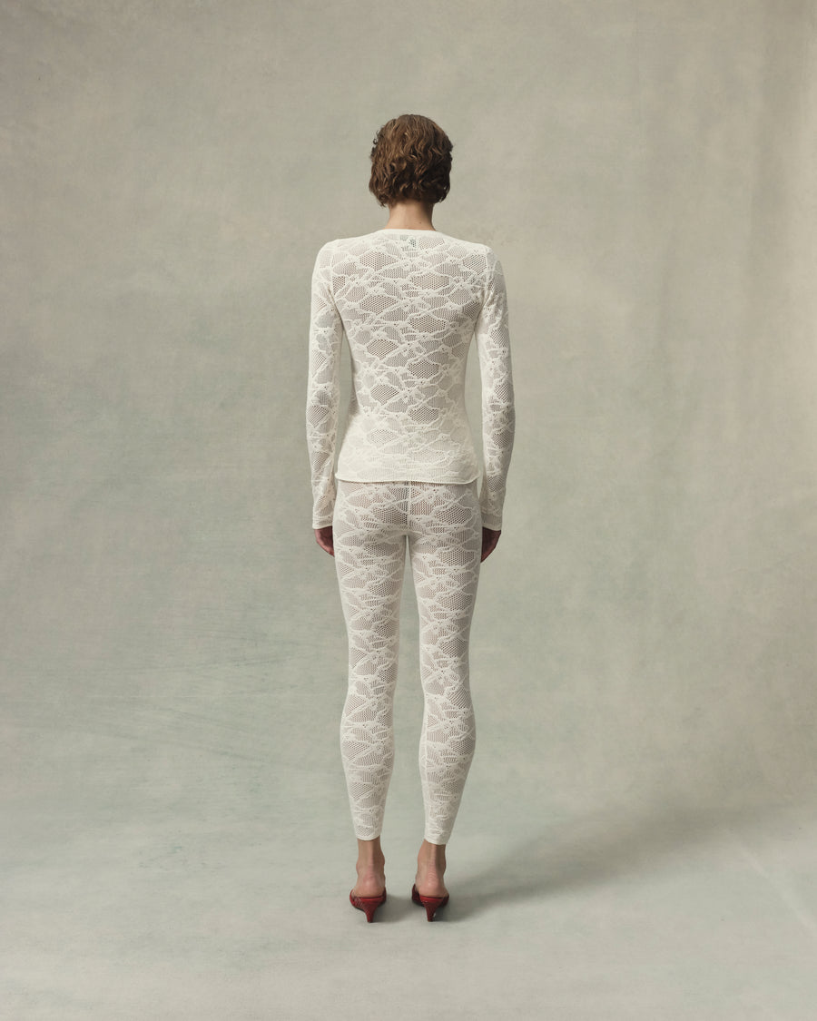 Pointelle Fitted Legging