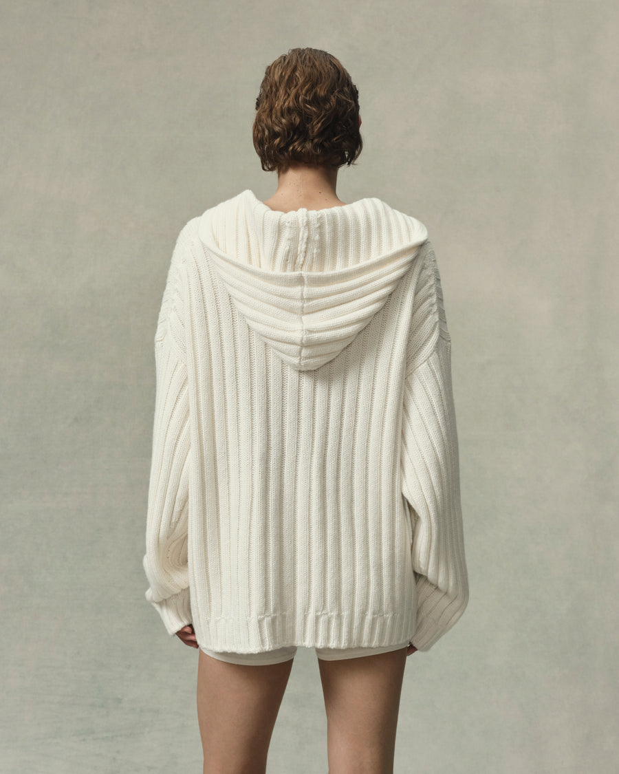 Airspun Rib Hoodie