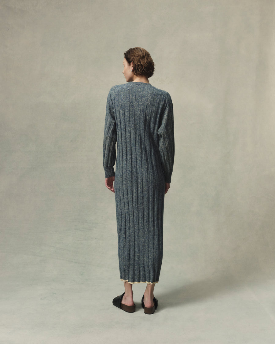 Superlight Marl Wide Rib Dress