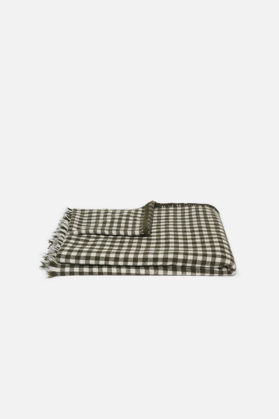 Cigar Gingham Woven Throw