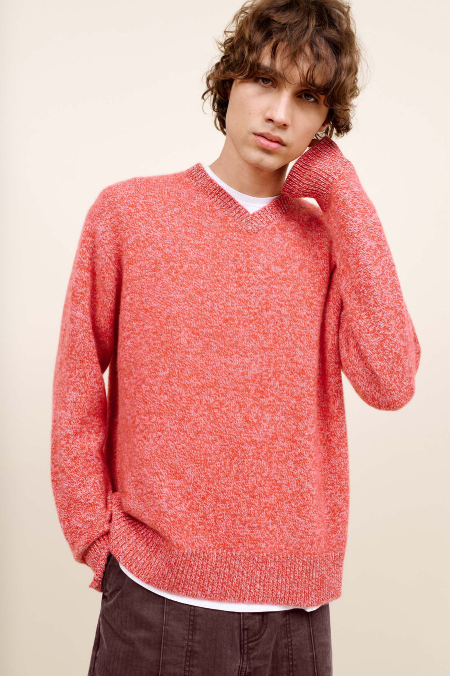 Statesman Marl V-Neck