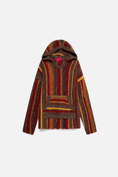 Cabin Stripe Baja Hoodie - The Elder Statesman