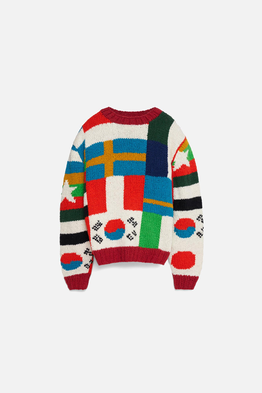 Patchwork Flag Pullover