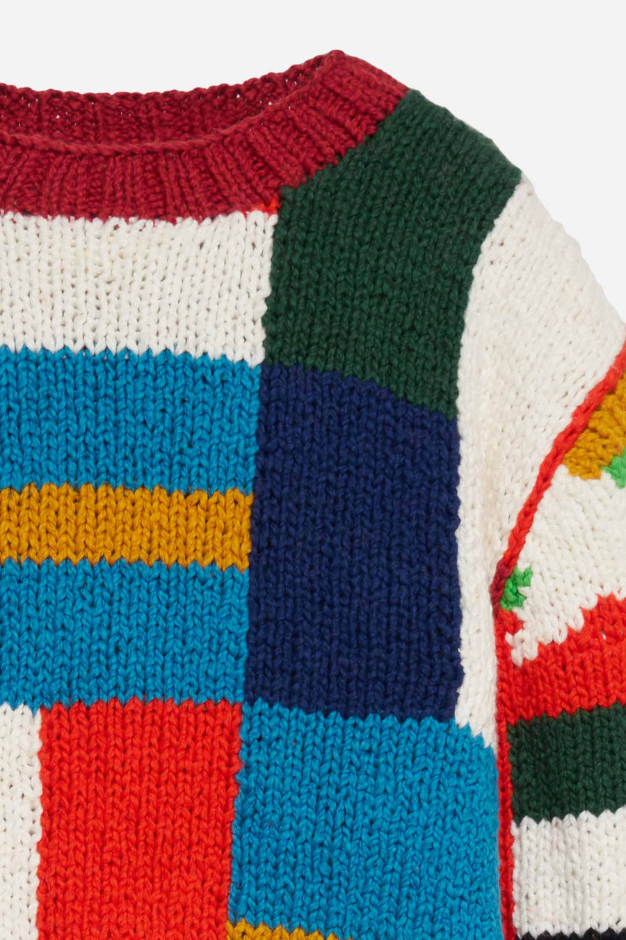 Patchwork Flag Pullover