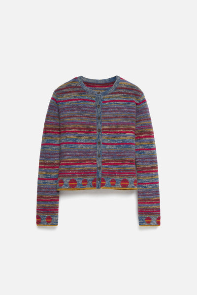 Explorer Stripe Women's Cardigan - The Elder Statesman