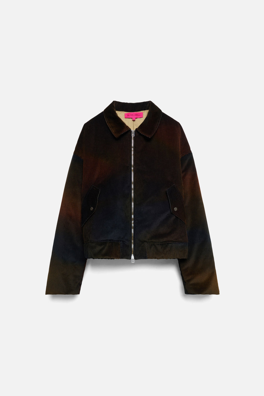 Ombre Cord Boxy Jacket