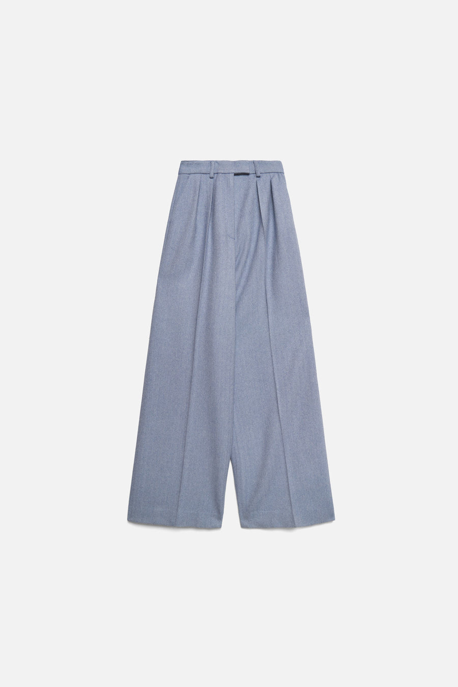Stone Pleated Trouser
