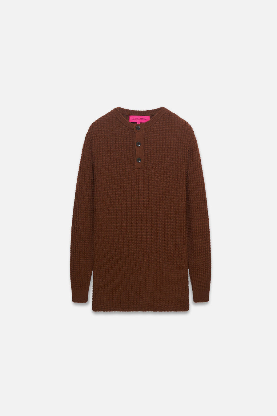 Wooly Cash Waffle Henley