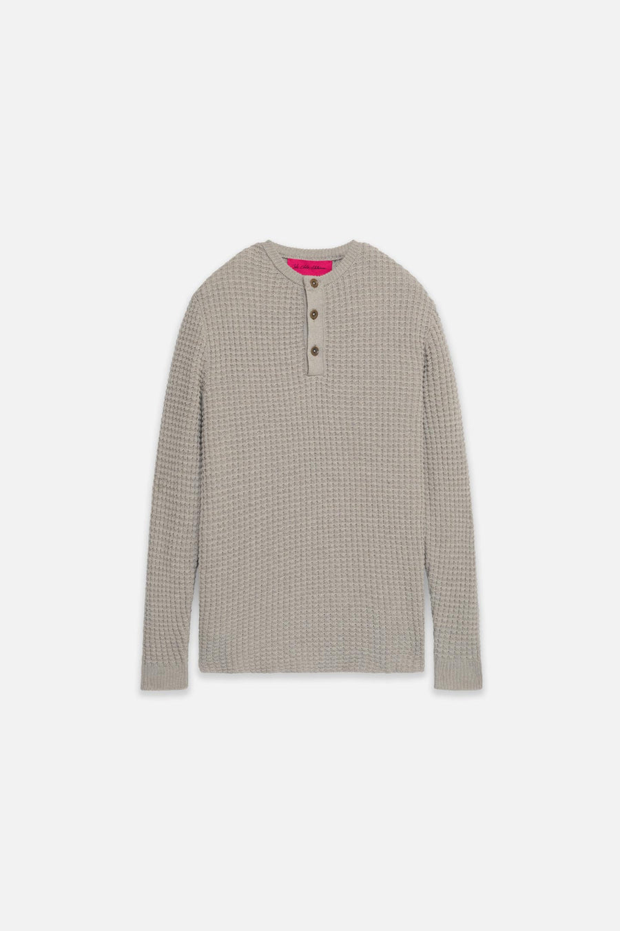 Wooly Cash Waffle Henley
