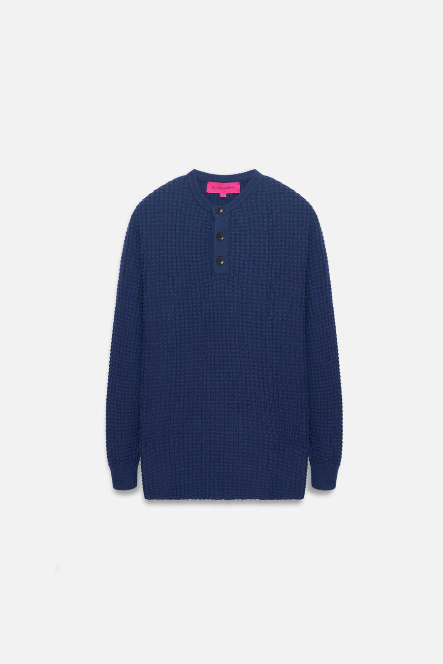 Wooly Cash Waffle Henley