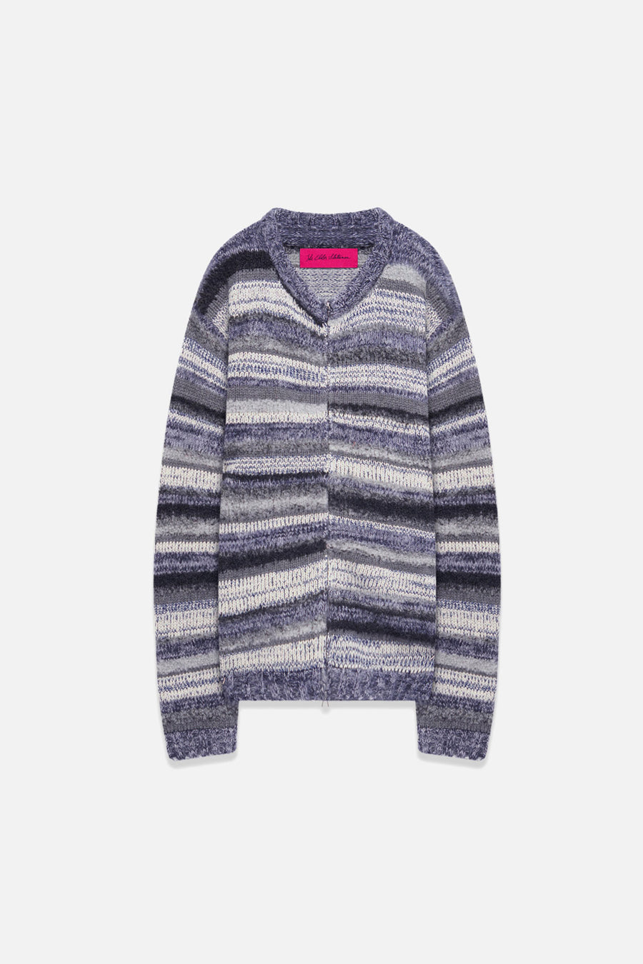 Boucle Mix Stripe Cardigan