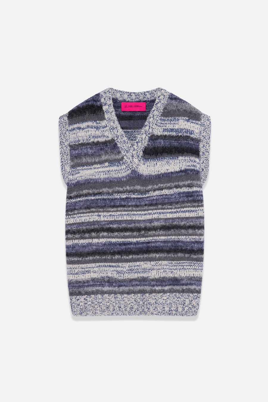 Boucle Mix Stripe Vest