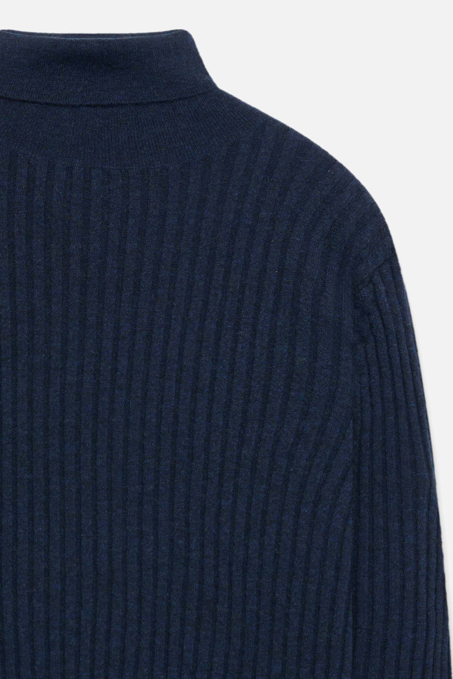 Rib Knit Women's Turtleneck