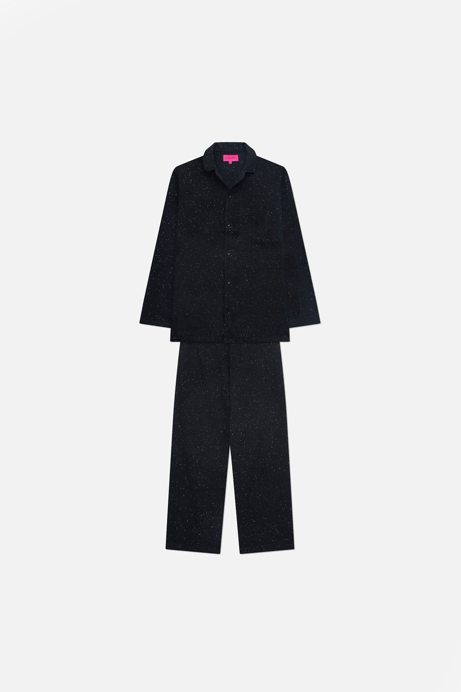 Woven Cashmere Pajama Set
