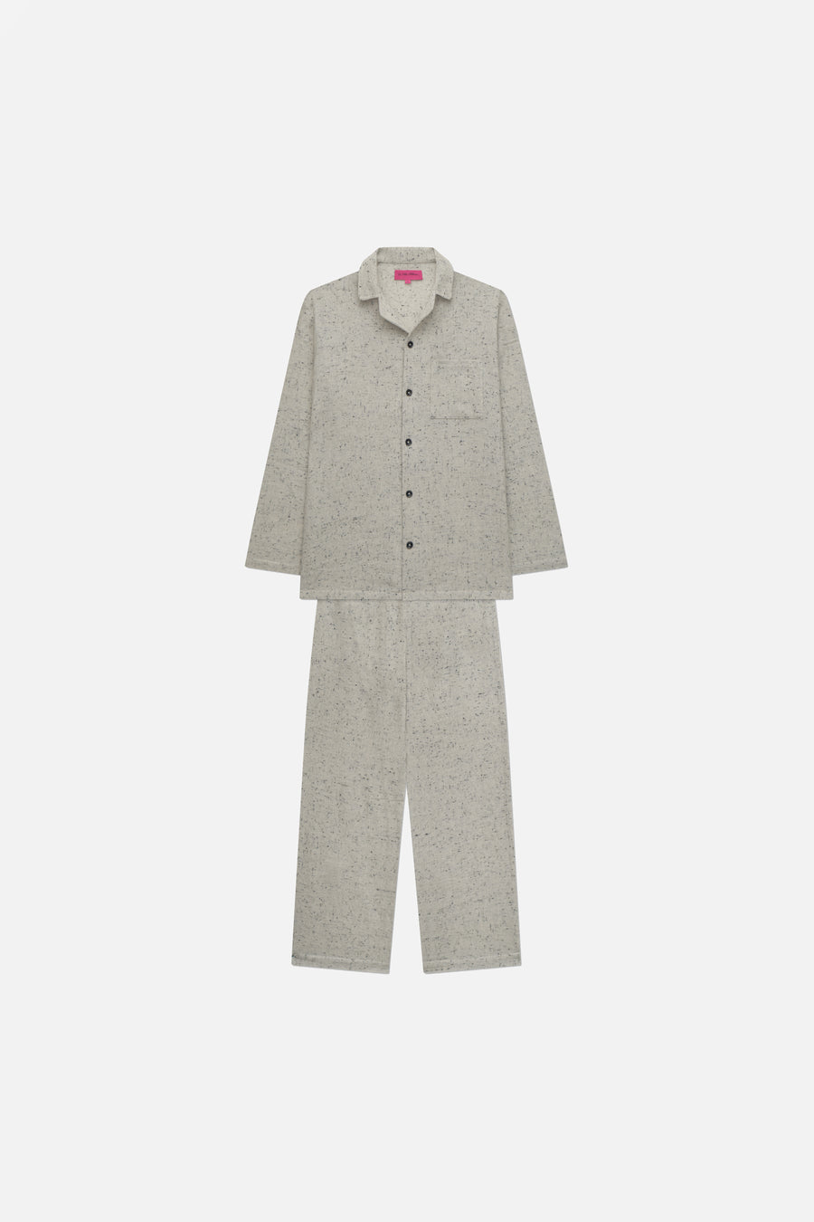 Woven Cashmere Pajama Set