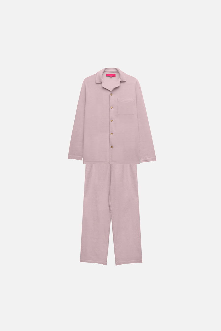 Woven Cashmere Pajama Set