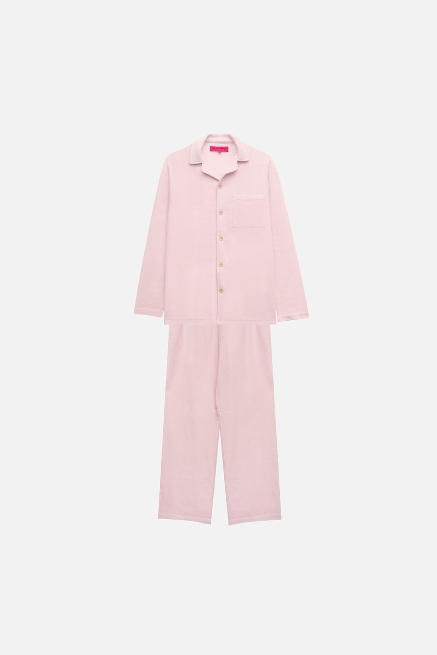 Woven Cashmere Pajama Set