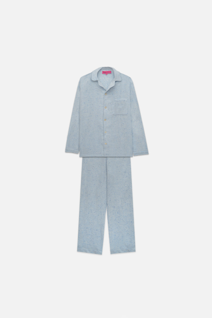 Woven Cashmere Pajama Set