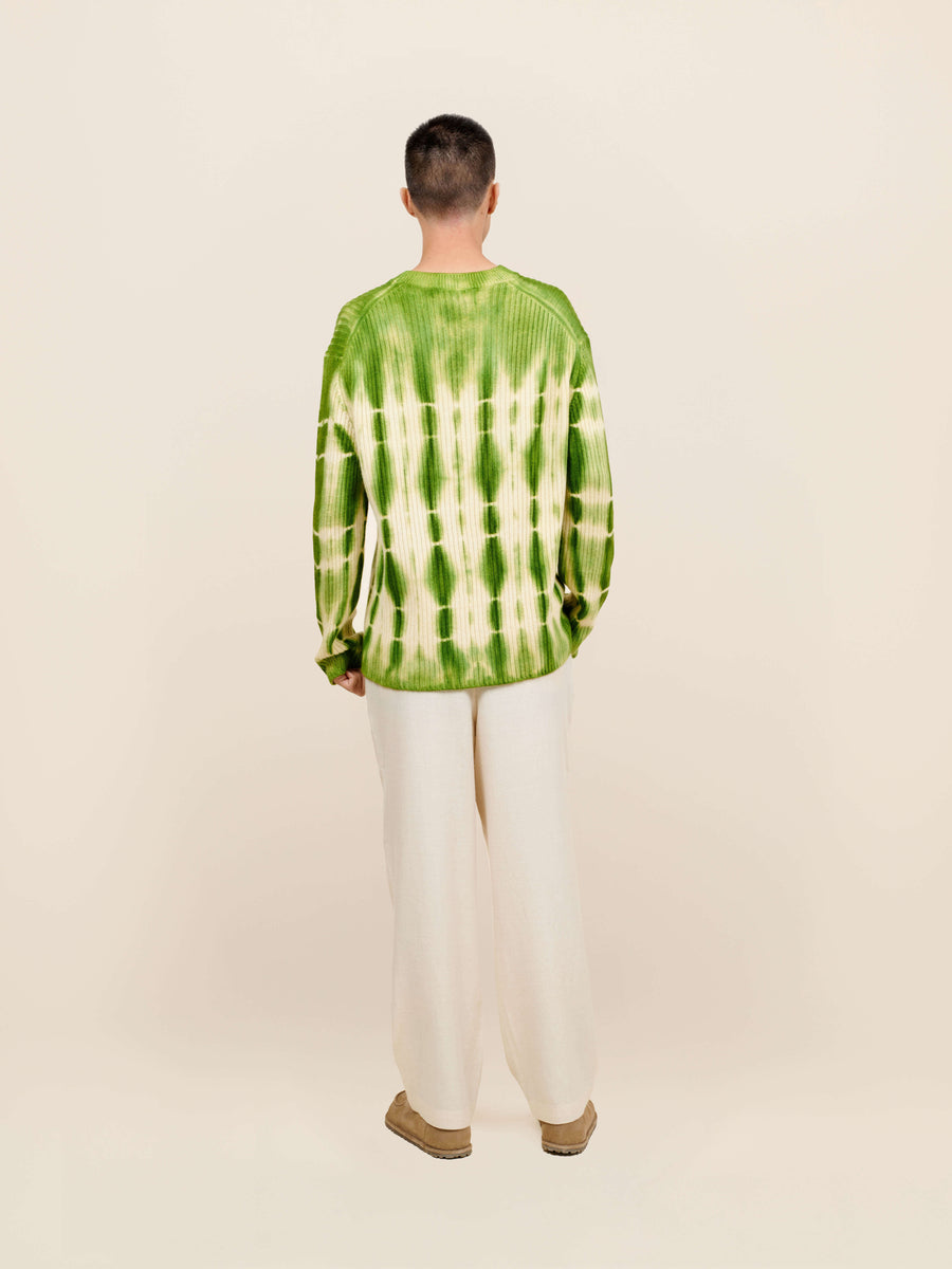 Wire Rib Line Sweater