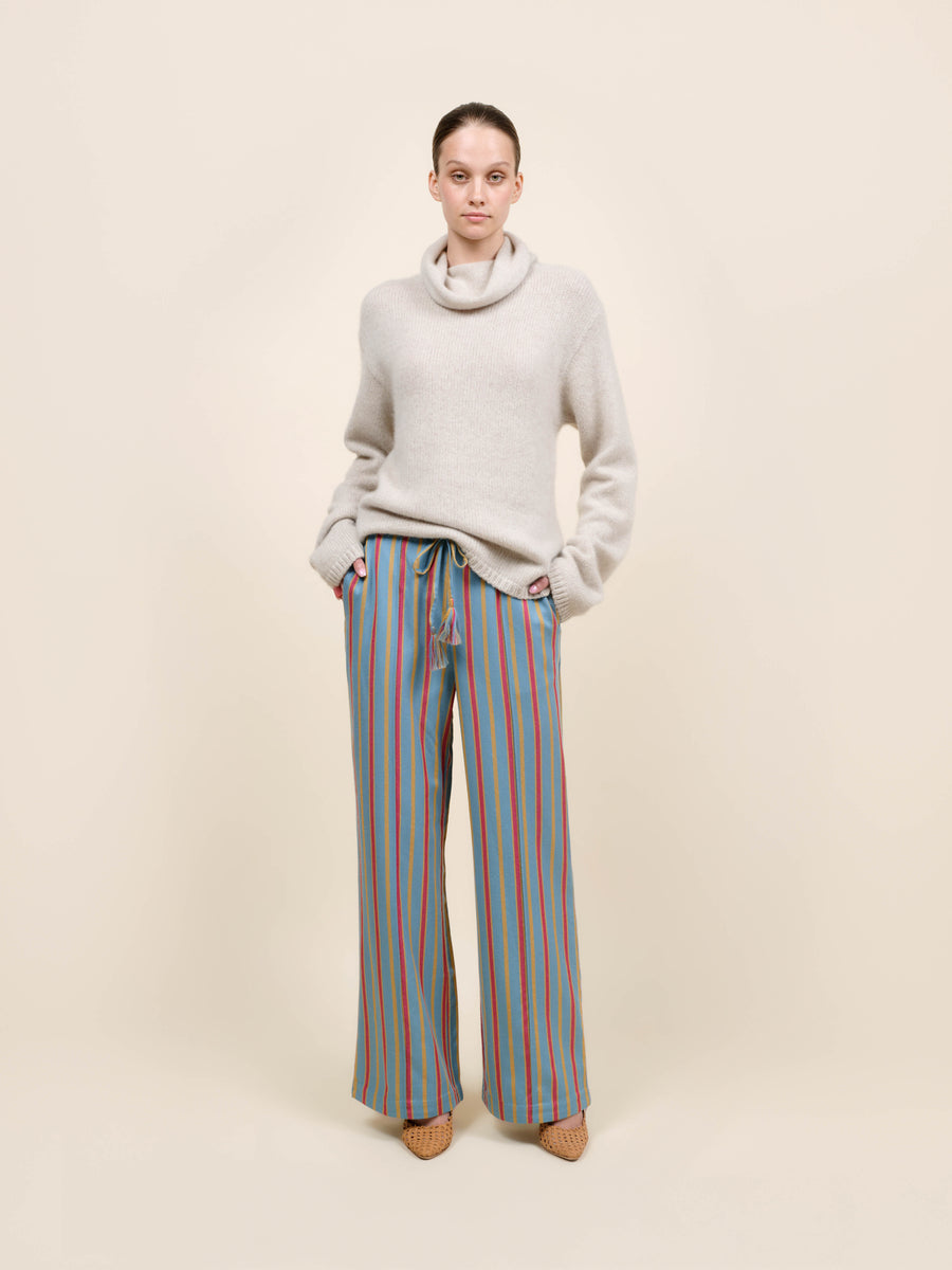 Pashmina Stripe Women's Draw Pant