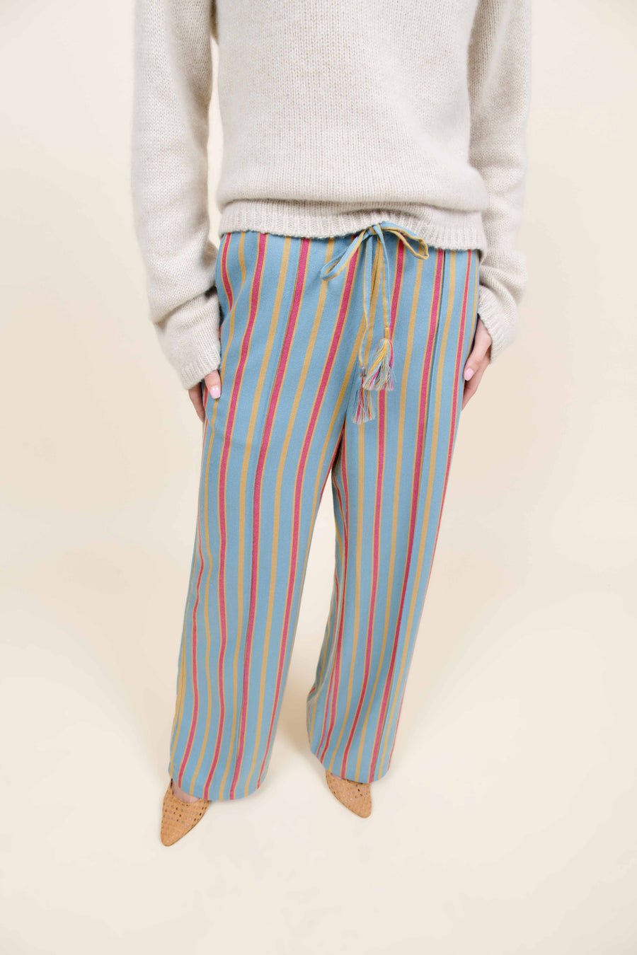 Pashmina Stripe Women's Draw Pant