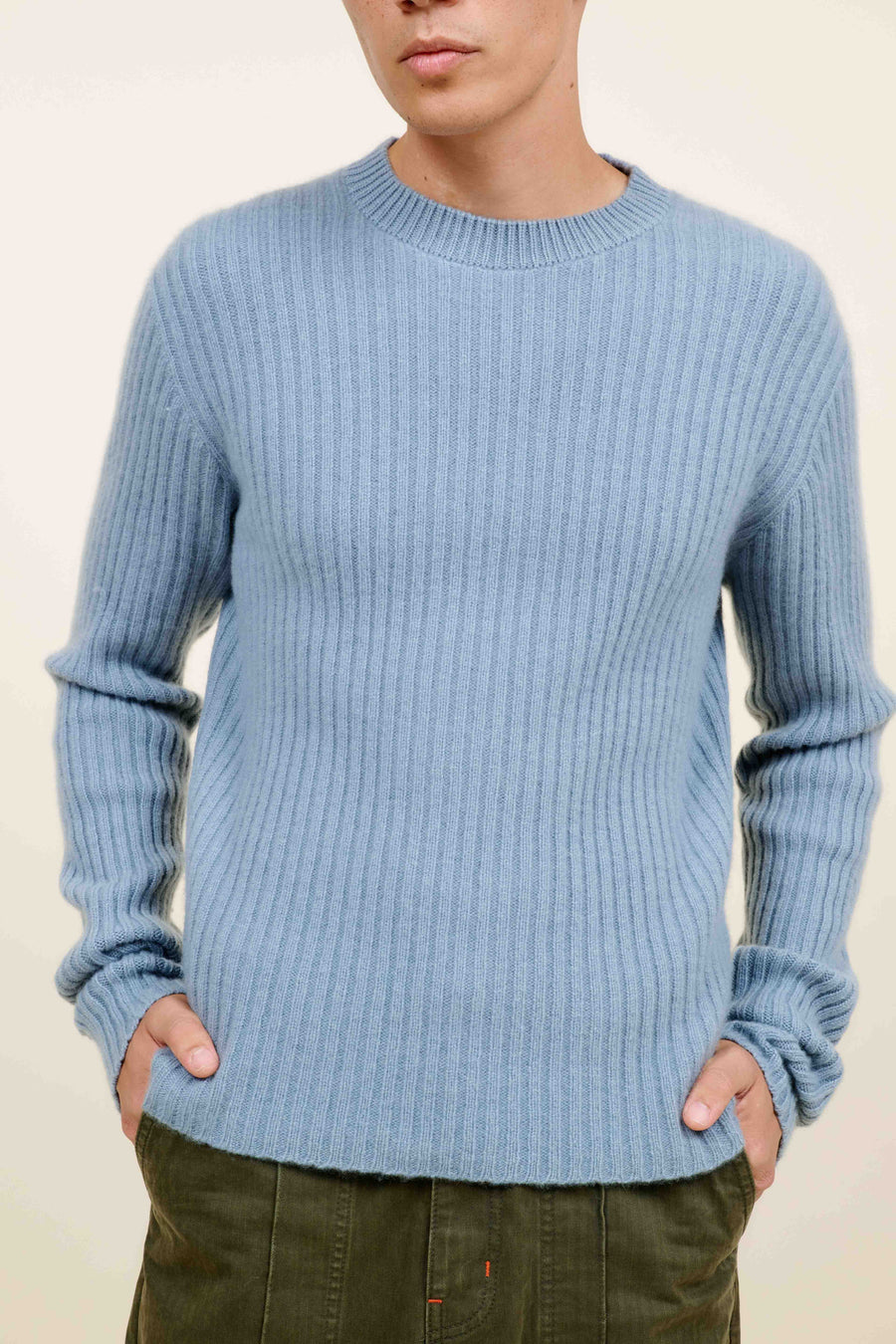 Rib Line Sweater