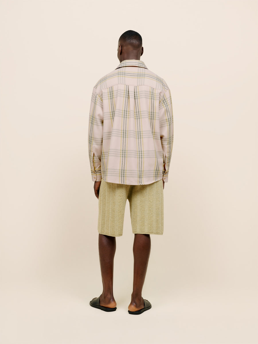 Cashlite Plaid Overshirt