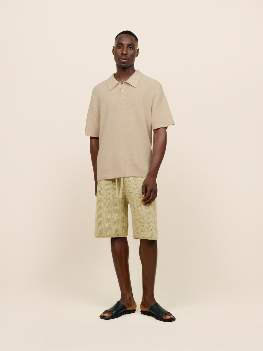 Superlight Waffle Stitch Polo
