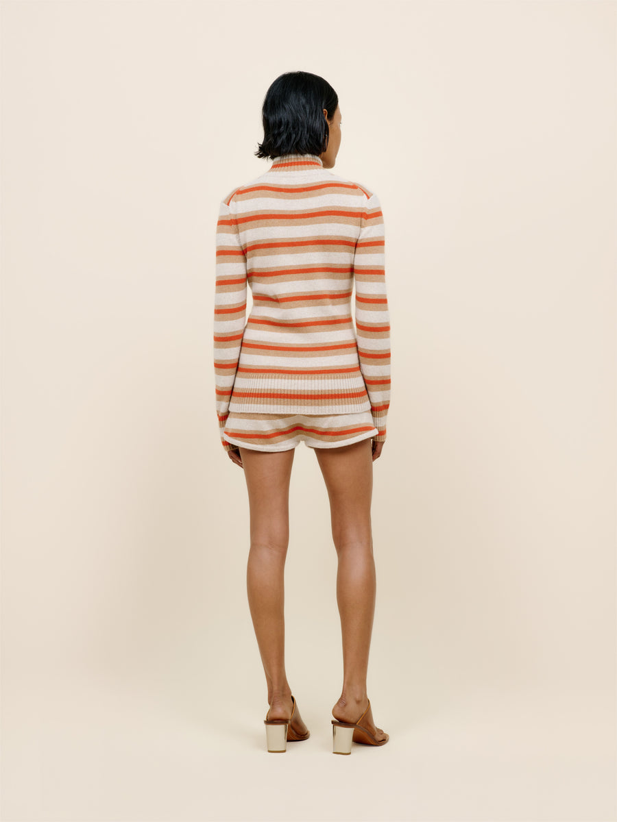 Hallie Stripe Zip Jacket