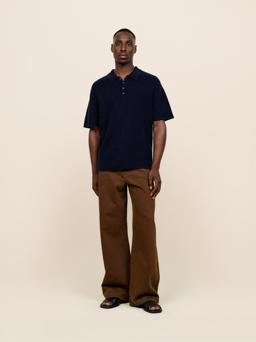 Superlight Waffle Stitch Polo
