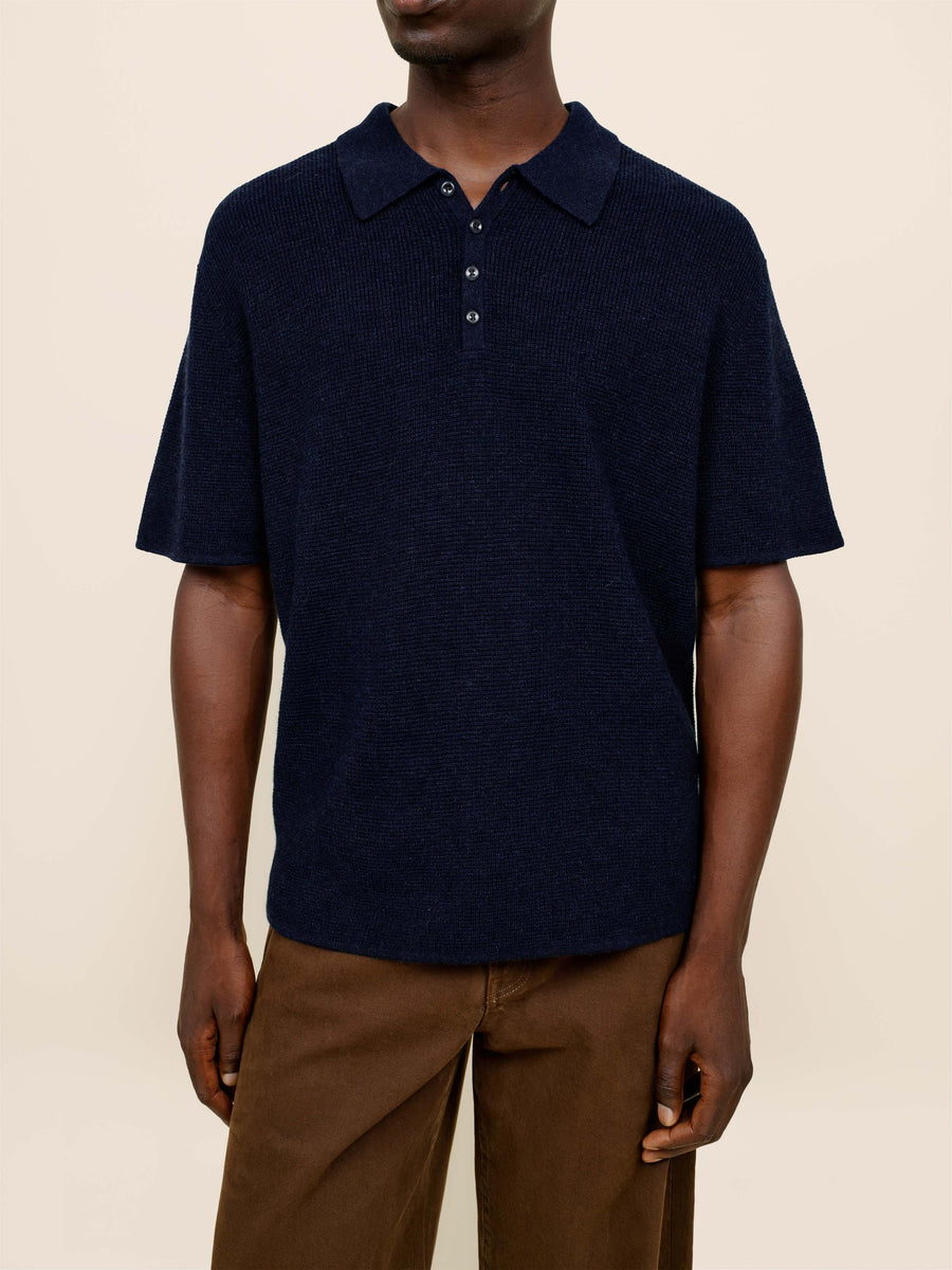 Superlight Waffle Stitch Polo
