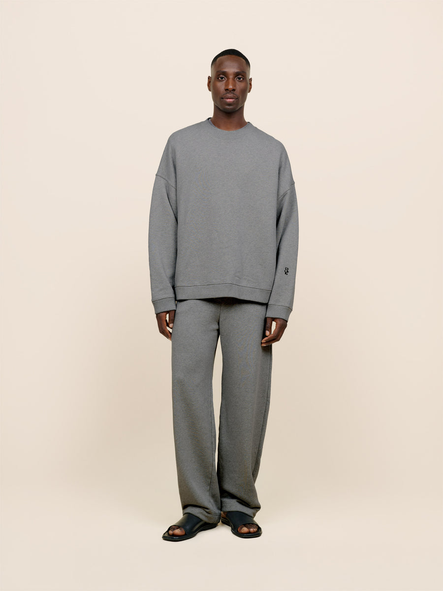 Coast Heather Oversized Crew