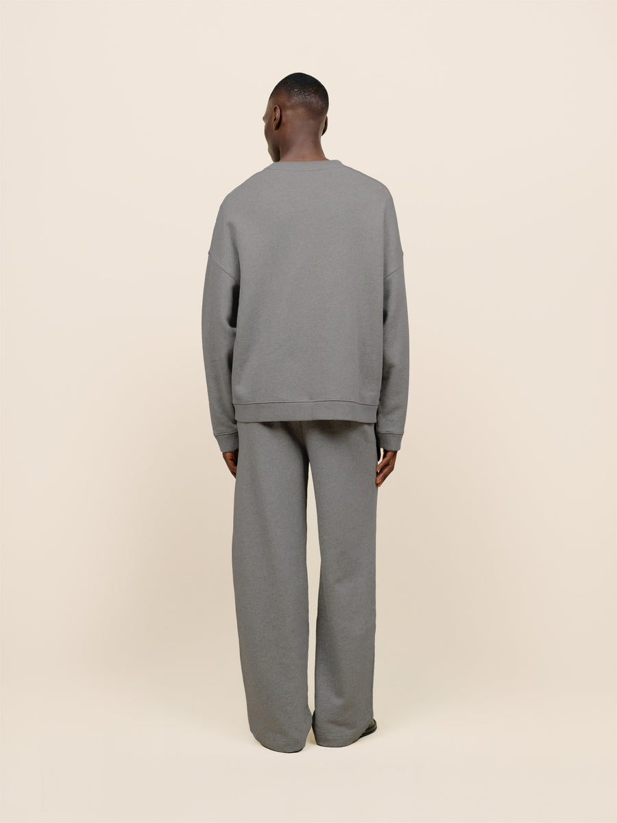 Coast Heather Oversized Crew
