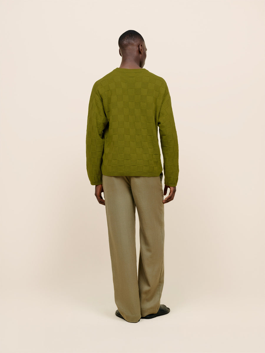 Culver Check Sweater