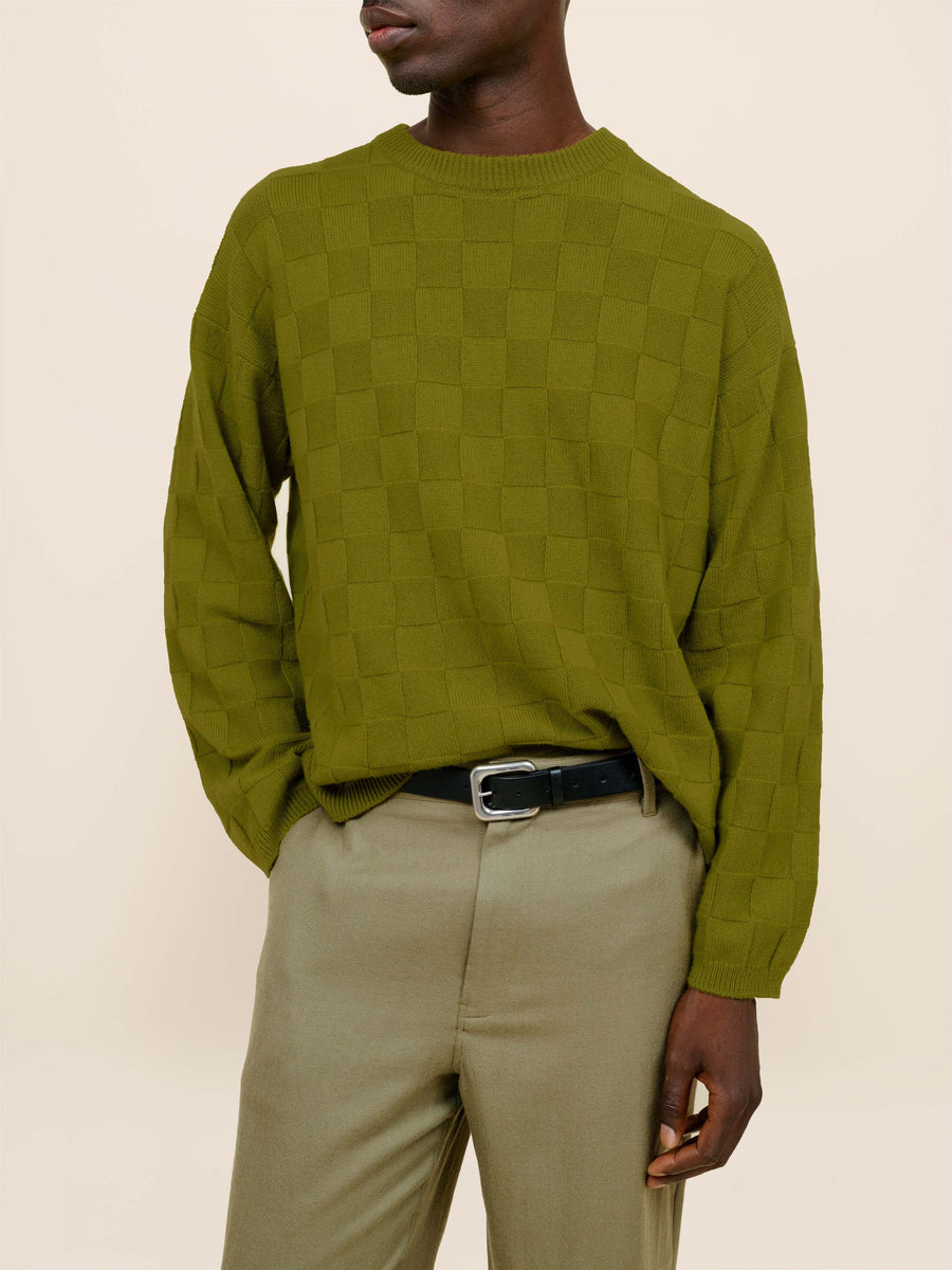 Culver Check Sweater