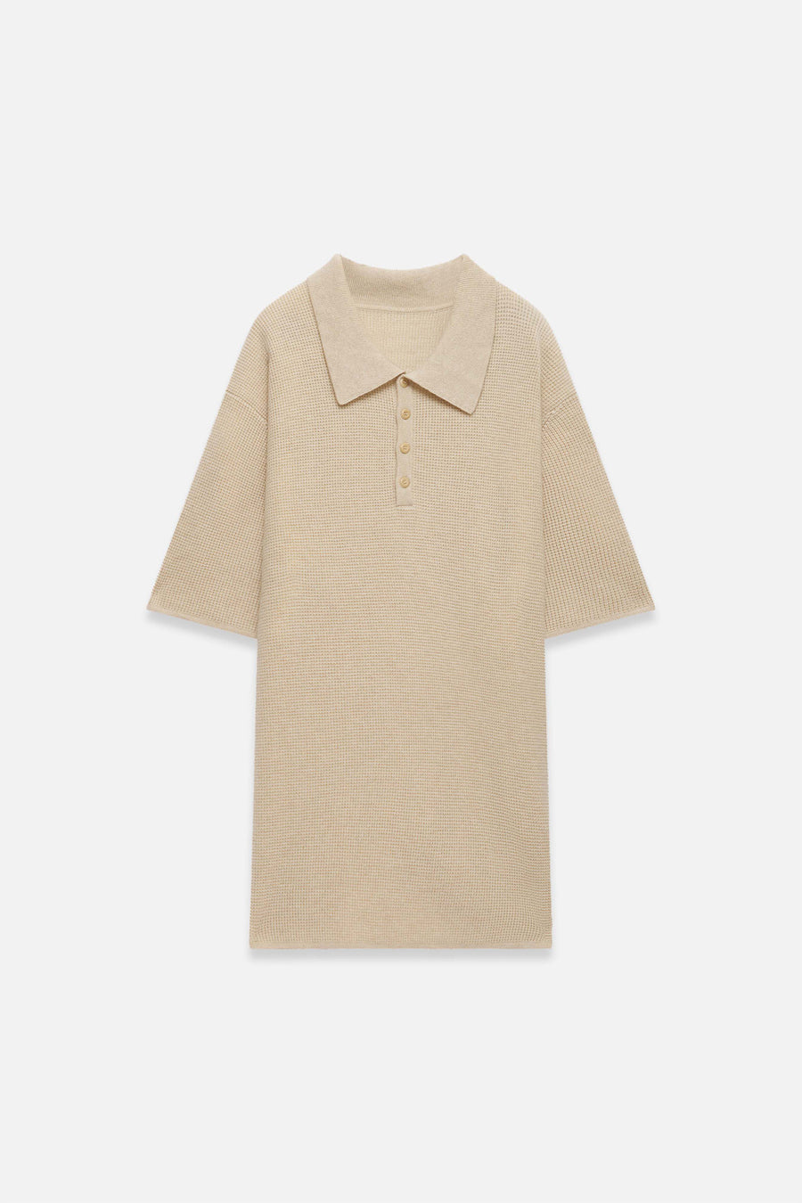 Superlight Waffle Stitch Polo