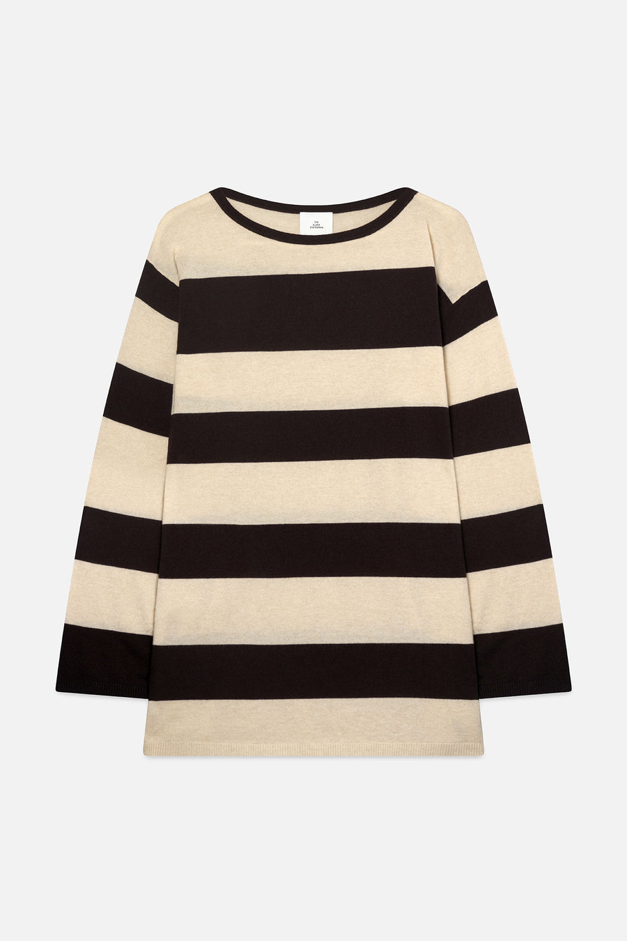 Stripe Boatneck Mini Dress