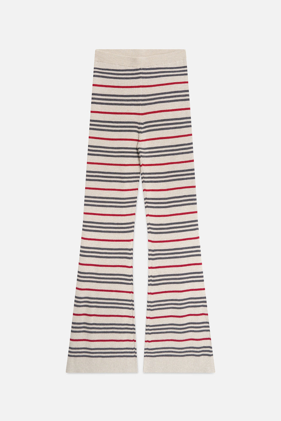 Libeccio Rib Stripe Flare Pant