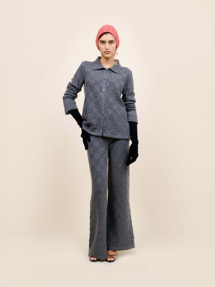 Checkerboard Women's Top